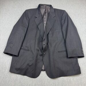Botany 500 Blazer Mens 48 S Blue 100% Wool Sport Coat Jacket 2 Button‎